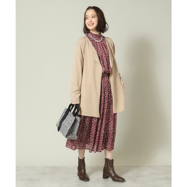 【アンチピリング／薄手／手洗い可】着流しカーディガン | ITS'DEMO | 詳細画像15 