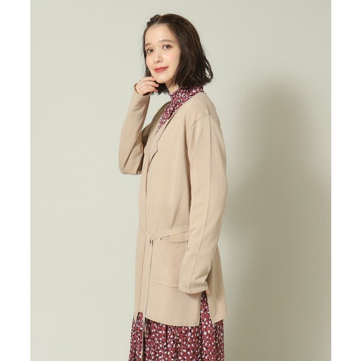 【アンチピリング／薄手／手洗い可】着流しカーディガン | ITS'DEMO | 詳細画像19 