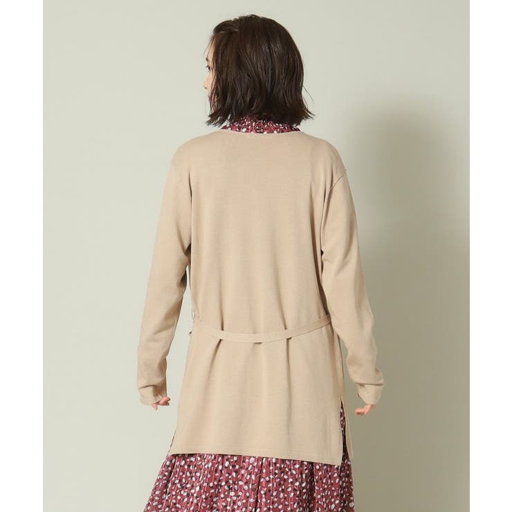 【アンチピリング／薄手／手洗い可】着流しカーディガン | ITS'DEMO | 詳細画像20 