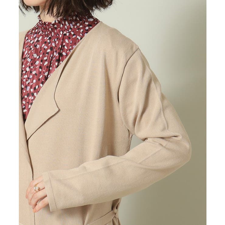 【アンチピリング／薄手／手洗い可】着流しカーディガン | ITS'DEMO | 詳細画像22 