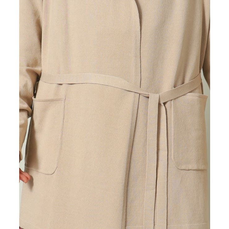 【アンチピリング／薄手／手洗い可】着流しカーディガン | ITS'DEMO | 詳細画像23 