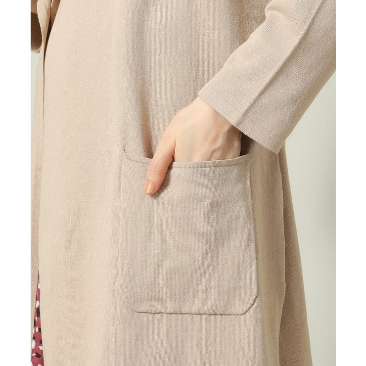 【アンチピリング／薄手／手洗い可】着流しカーディガン | ITS'DEMO | 詳細画像25 