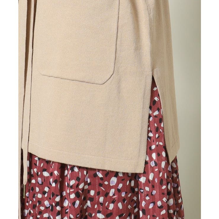 【アンチピリング／薄手／手洗い可】着流しカーディガン | ITS'DEMO | 詳細画像26 