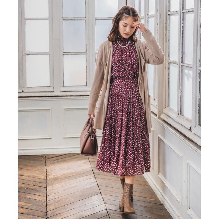 【アンチピリング／薄手／手洗い可】着流しカーディガン | ITS'DEMO | 詳細画像1 