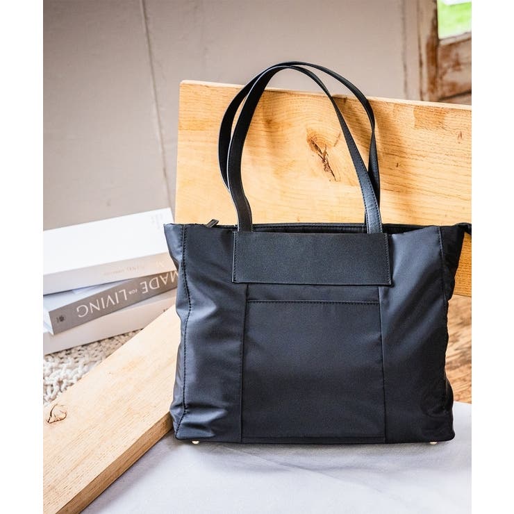 ブラック(019) | 【整理収納アドバイザー 柳沢小実さん監修】整理収納A4トート | ITS'DEMO