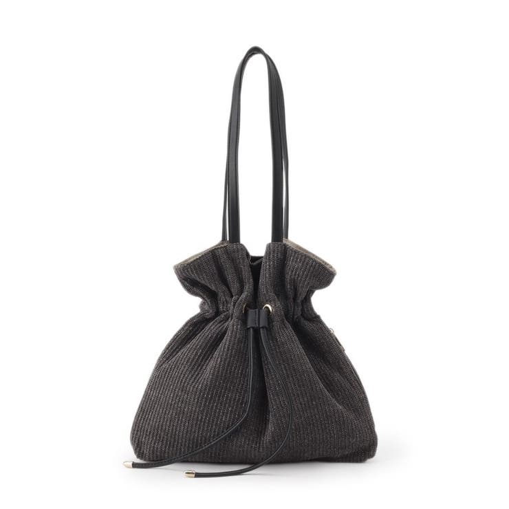 ラメニット巾着トート | ITS'DEMO | 詳細画像6 