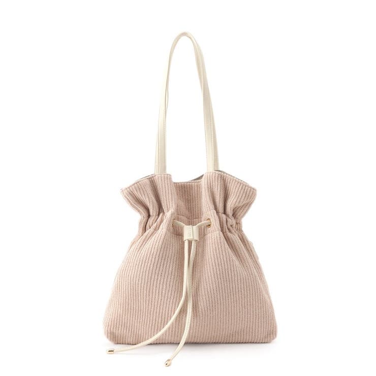 ラメニット巾着トート | ITS'DEMO | 詳細画像1 