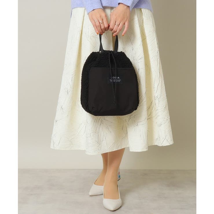 【2WAY／5ポケット】ナローハンドルボアショルダー | ITS'DEMO | 詳細画像1 