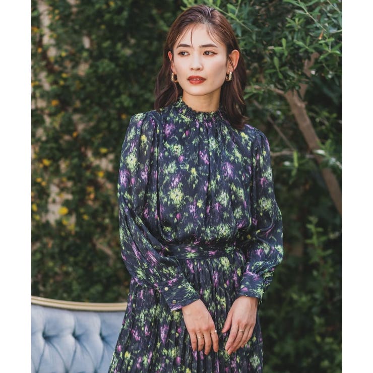 ✨最終✨美品 ボヘミアンズ ビーバー別注 モザイクフラワー タイプライターシャツ Liberty】フラワープリント7分シャツ｜メンズファッション通販