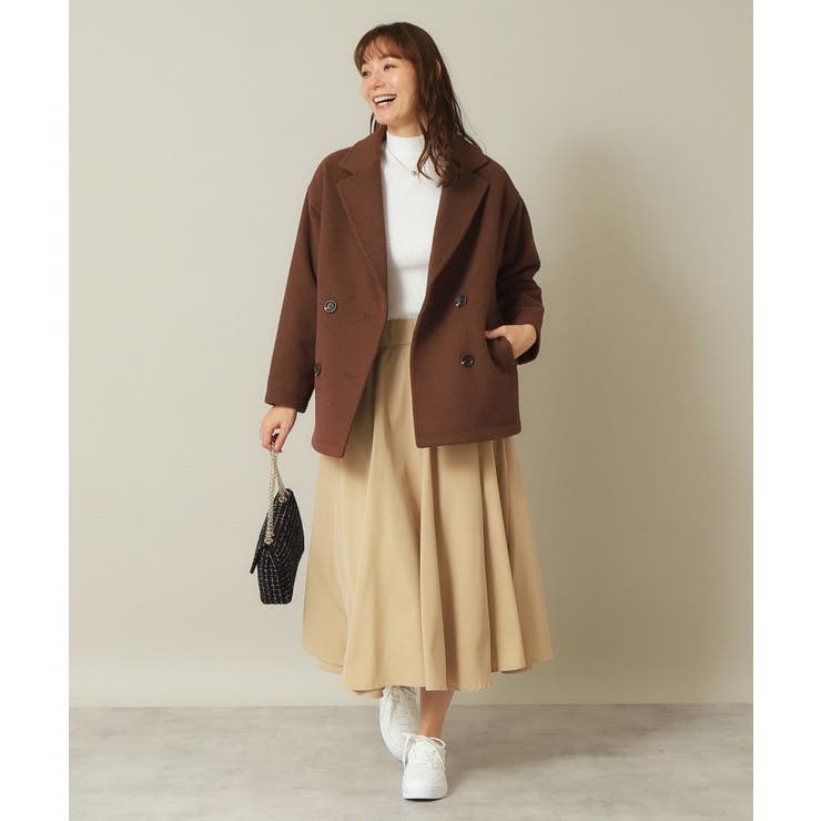 ダブルミディ丈コート | ITS'DEMO | 詳細画像2 