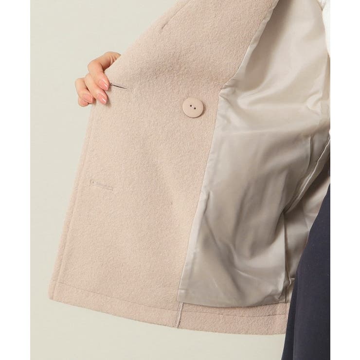 ダブルミディ丈コート | ITS'DEMO | 詳細画像20 