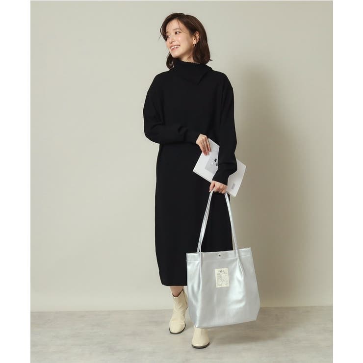 【A4対応】合皮ハンドルタックトート | ITS'DEMO | 詳細画像2 