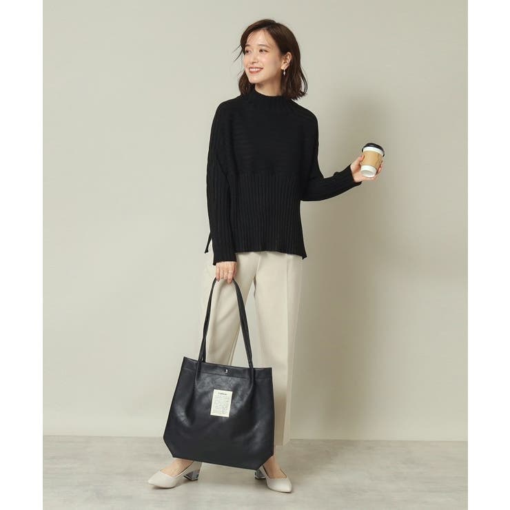 【A4対応】合皮ハンドルタックトート | ITS'DEMO | 詳細画像4 