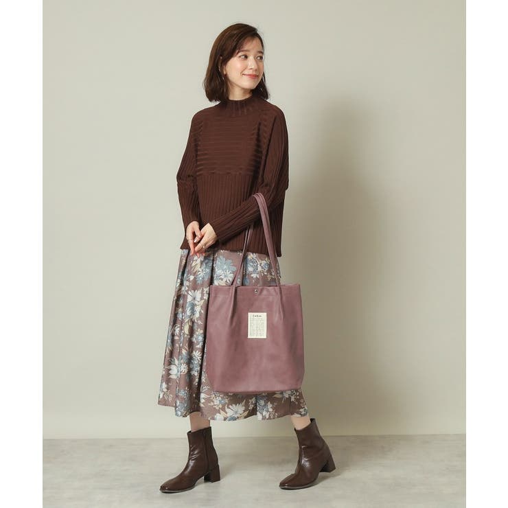 【A4対応】合皮ハンドルタックトート | ITS'DEMO | 詳細画像6 