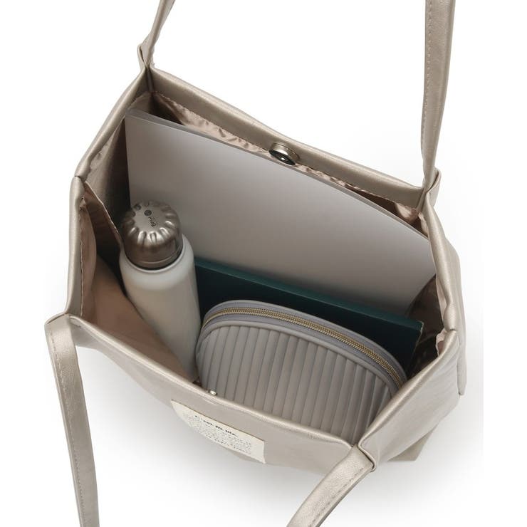 【A4対応】合皮ハンドルタックトート | ITS'DEMO | 詳細画像17 