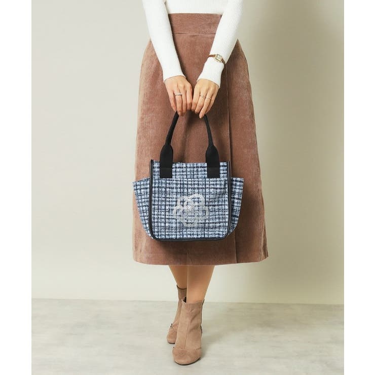 ネイビー(294) | ストーン付きモールトート | ITS'DEMO