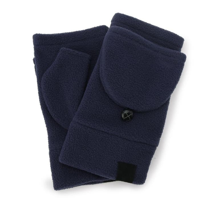 ネイビー(094) | フリースかぶせミトン | ITS'DEMO