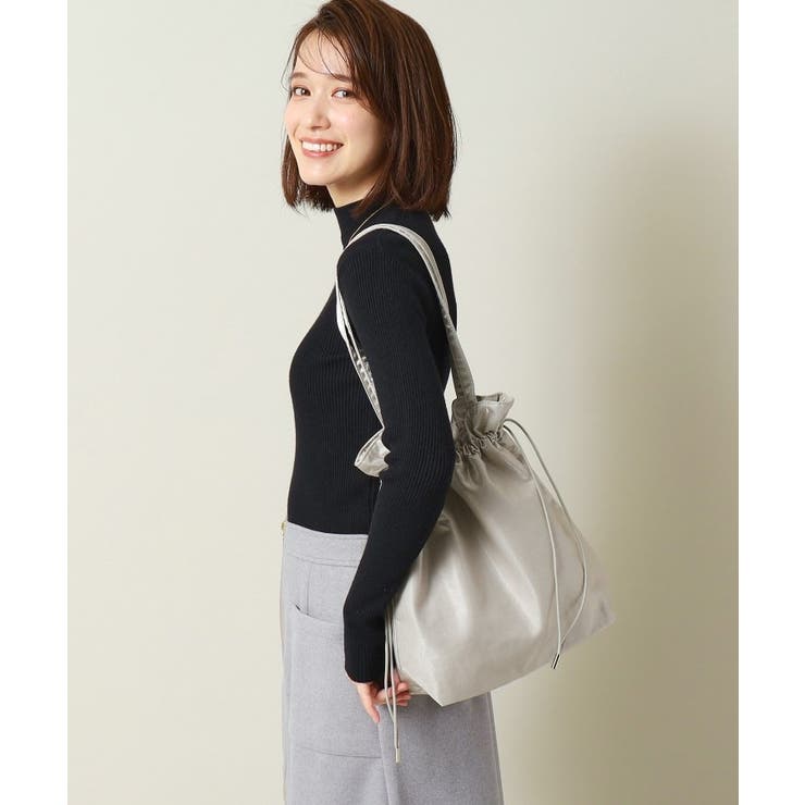 【A4対応】シャイニー巾着トート | ITS'DEMO | 詳細画像1 