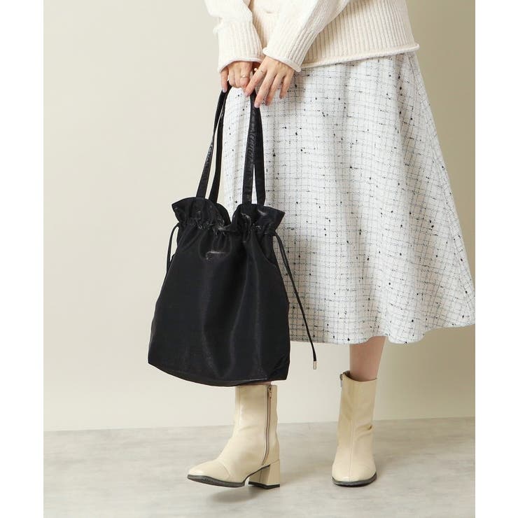 【A4対応】シャイニー巾着トート | ITS'DEMO | 詳細画像3 