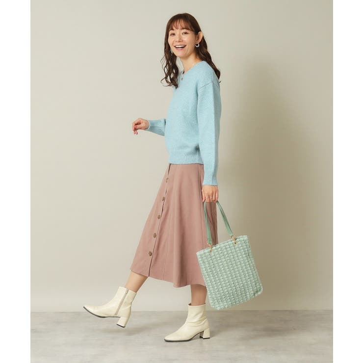 【ハンドル着脱可】合皮ハンドルボアトート | ITS'DEMO | 詳細画像8 