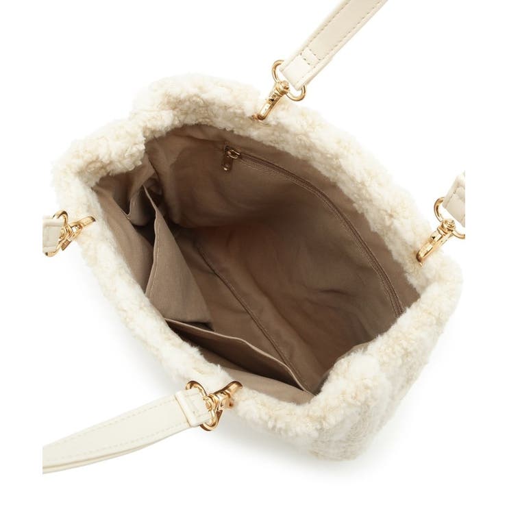 【ハンドル着脱可】合皮ハンドルボアトート | ITS'DEMO | 詳細画像17 