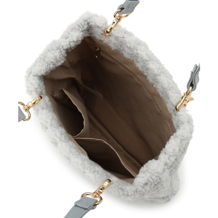 【ハンドル着脱可】合皮ハンドルボアトート | ITS'DEMO | 詳細画像18 