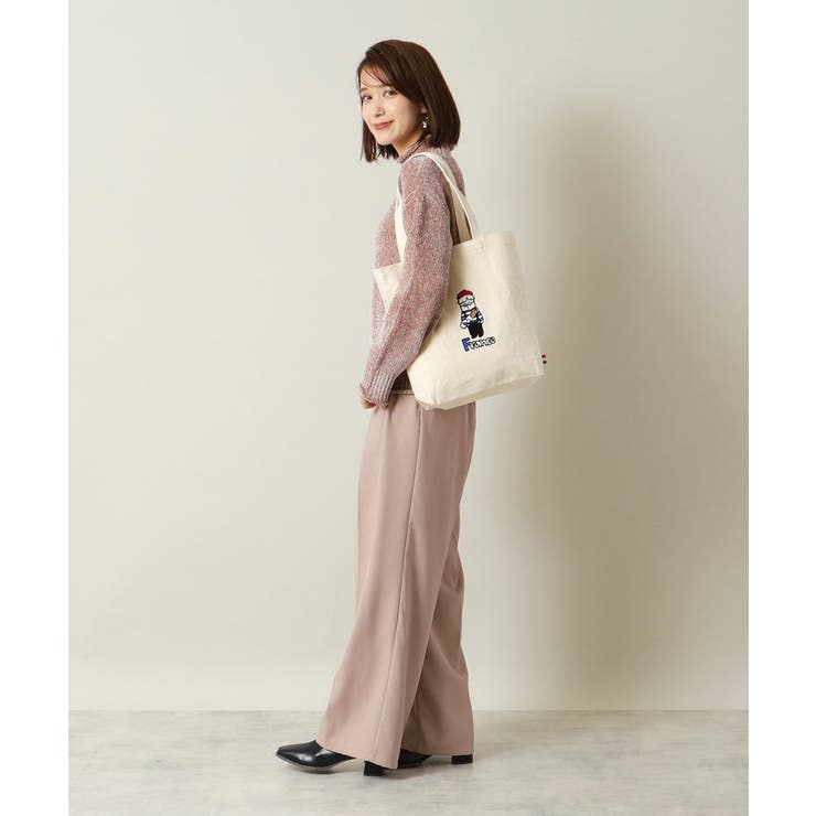 世界の人A4トート | ITS'DEMO | 詳細画像4 