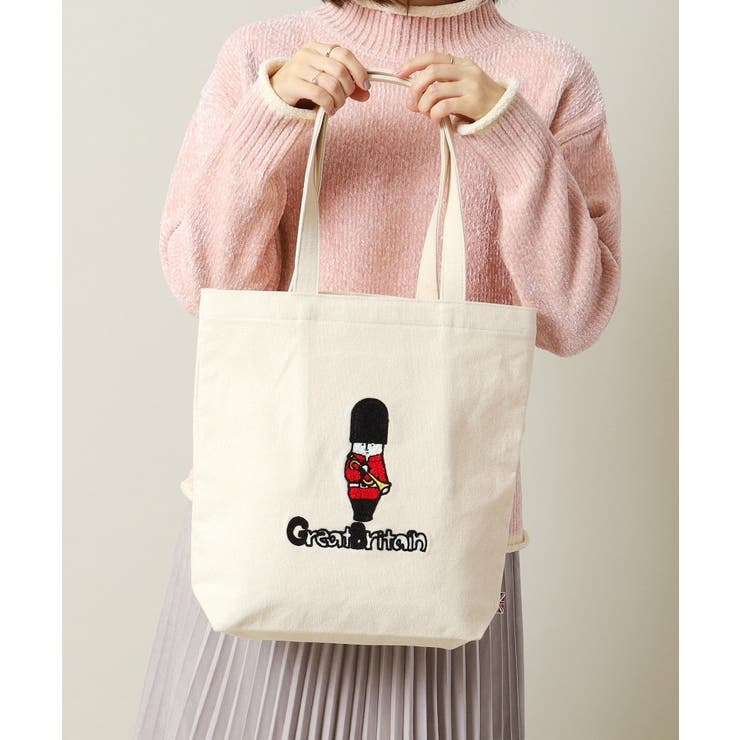 世界の人A4トート | ITS'DEMO | 詳細画像7 