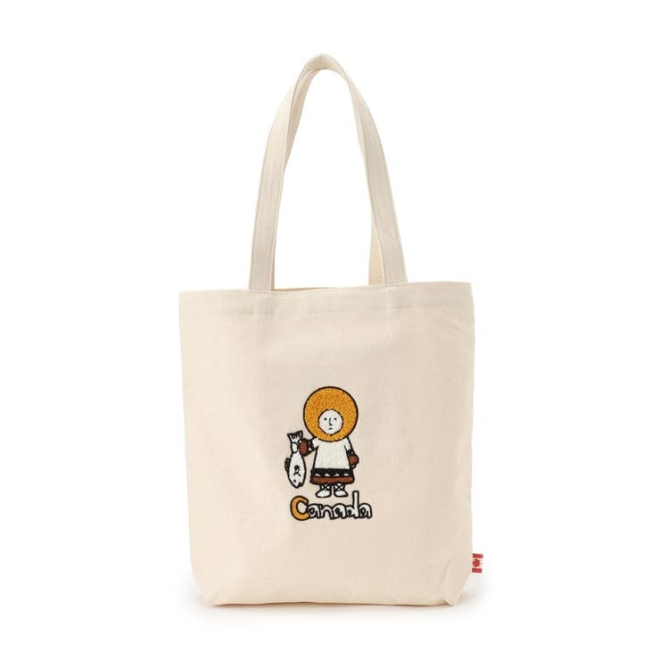 世界の人A4トート | ITS'DEMO | 詳細画像9 