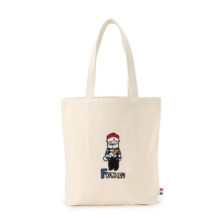 世界の人A4トート | ITS'DEMO | 詳細画像10 