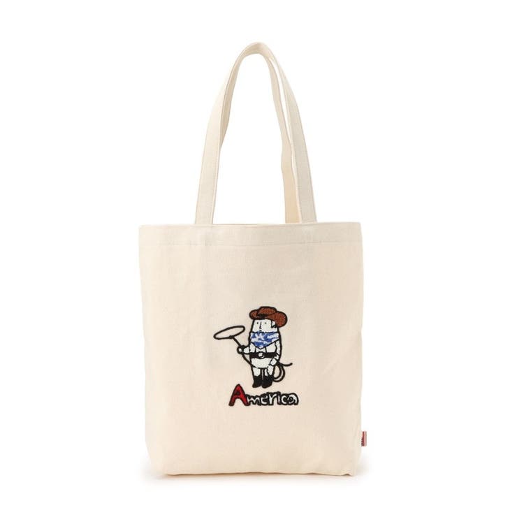 世界の人A4トート | ITS'DEMO | 詳細画像11 