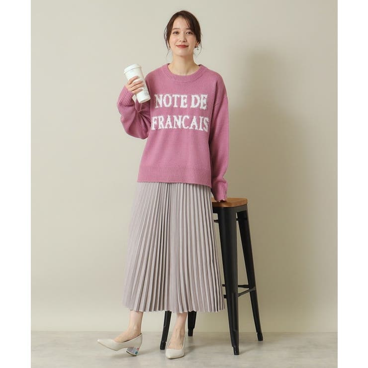 【手洗い可】フェザーロゴニット | ITS'DEMO | 詳細画像2 