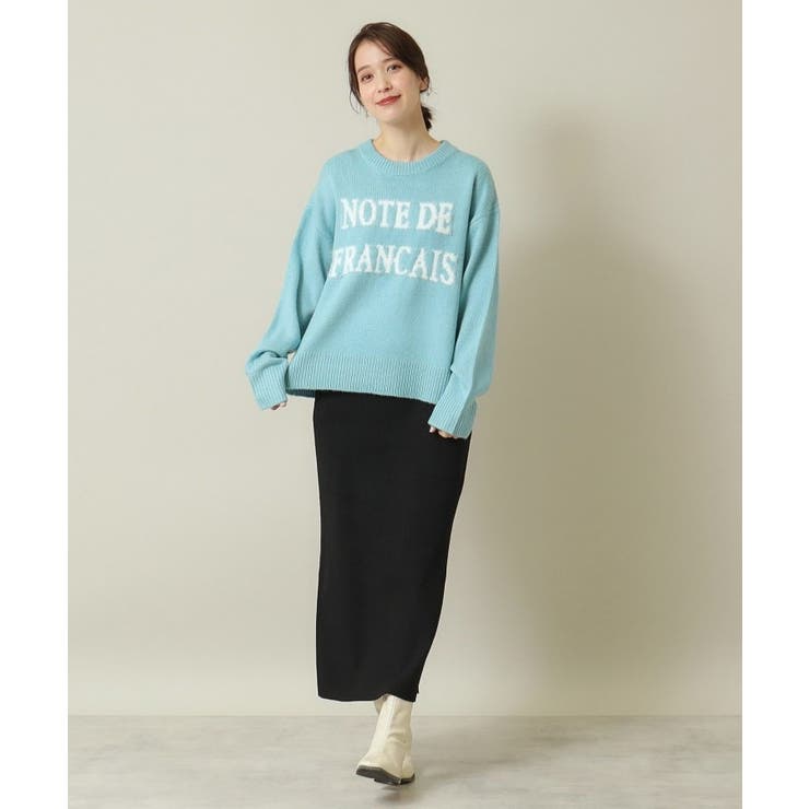 【手洗い可】フェザーロゴニット | ITS'DEMO | 詳細画像6 