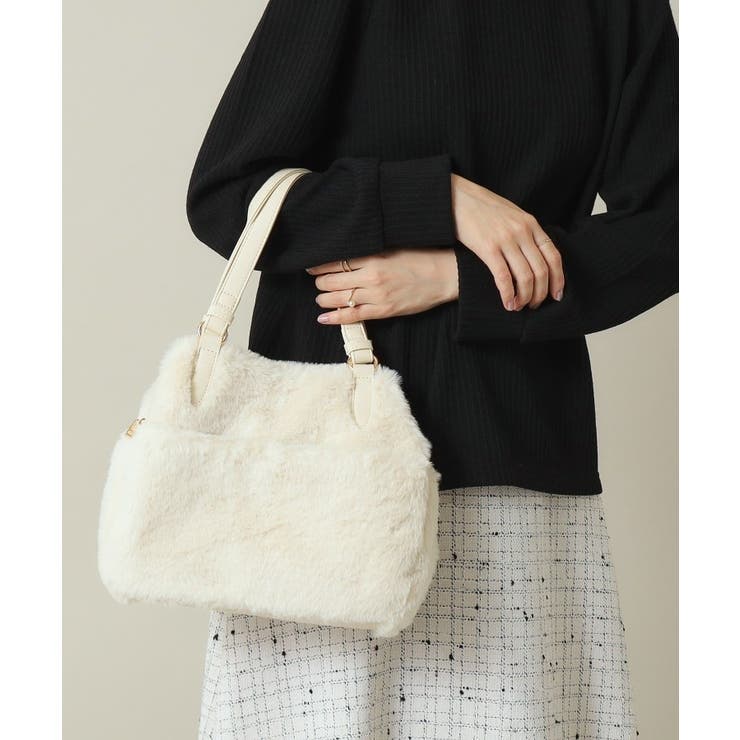 【2WAY】両あおりフェイクファートート | ITS'DEMO | 詳細画像7 