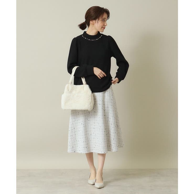 【2WAY】両あおりフェイクファートート | ITS'DEMO | 詳細画像8 