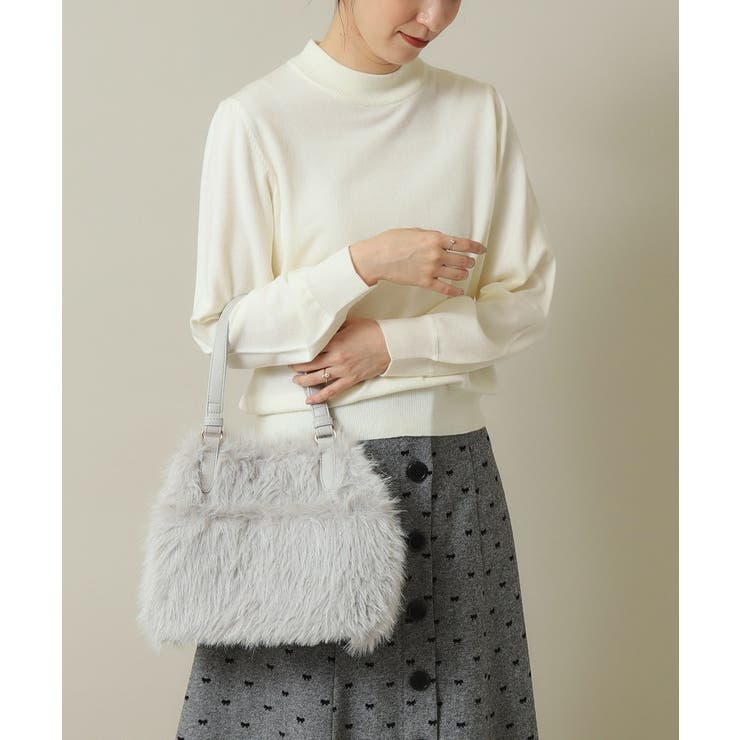 【2WAY】両あおりフェイクファートート | ITS'DEMO | 詳細画像4 