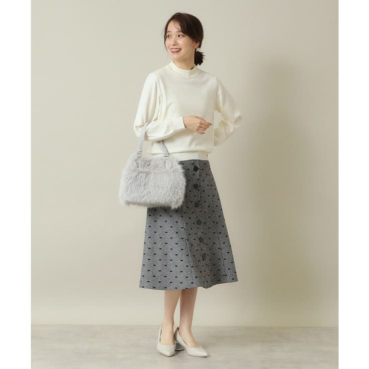 【2WAY】両あおりフェイクファートート | ITS'DEMO | 詳細画像5 