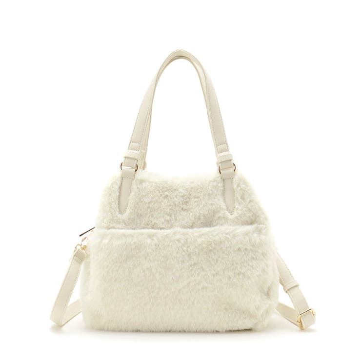 【2WAY】両あおりフェイクファートート | ITS'DEMO | 詳細画像10 