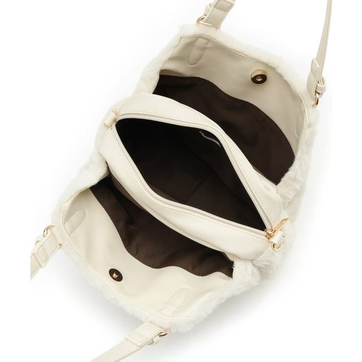 【2WAY】両あおりフェイクファートート | ITS'DEMO | 詳細画像14 