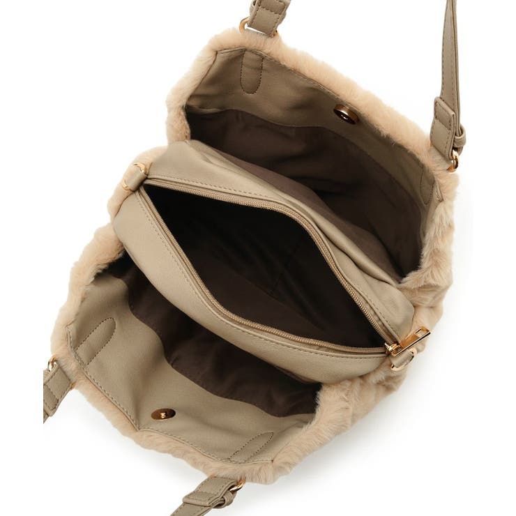 【2WAY】両あおりフェイクファートート | ITS'DEMO | 詳細画像15 