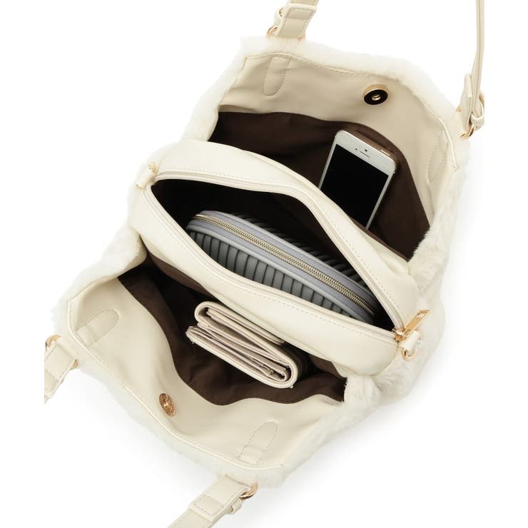 【2WAY】両あおりフェイクファートート | ITS'DEMO | 詳細画像17 