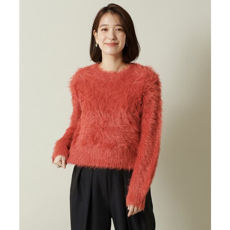 【手洗い可】ラメフェザーニット | ITS'DEMO | 詳細画像5 