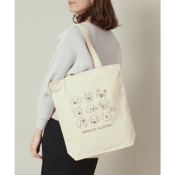 アイボリー(104) | 【A4対応／全7柄】グラフィックトート | ITS'DEMO