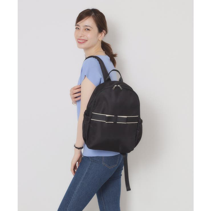 【A4対応／6ポケット】リボンモチーフリュック | ITS'DEMO | 詳細画像5 