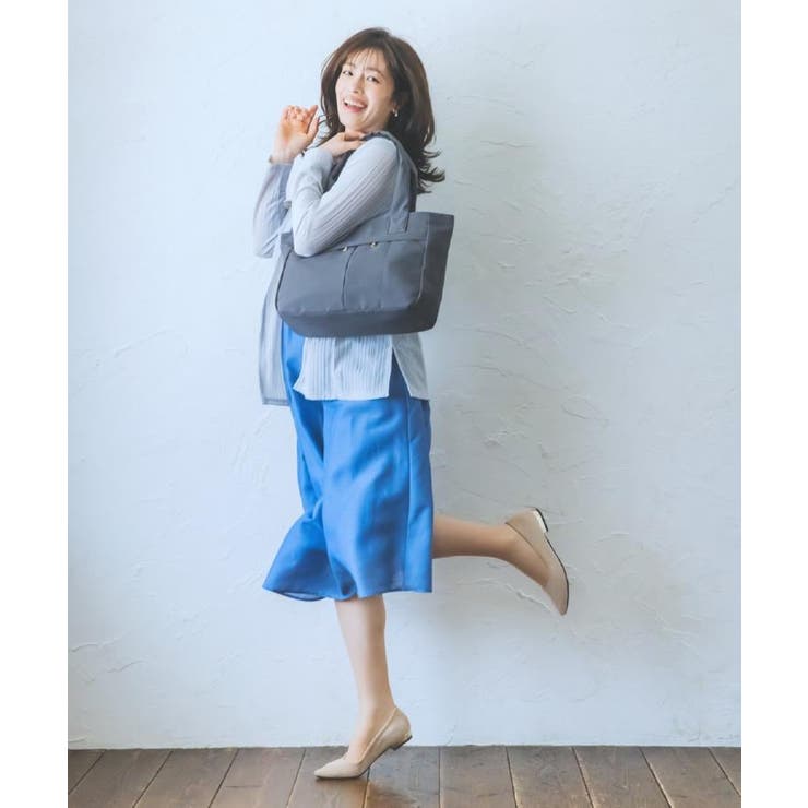 【A4対応/9ポケット】ふんわり軽量トート | ITS'DEMO | 詳細画像3