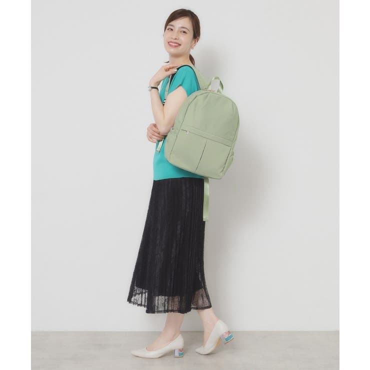 【A4対応／9ポケット】ふんわり軽量リュック | ITS'DEMO | 詳細画像8 