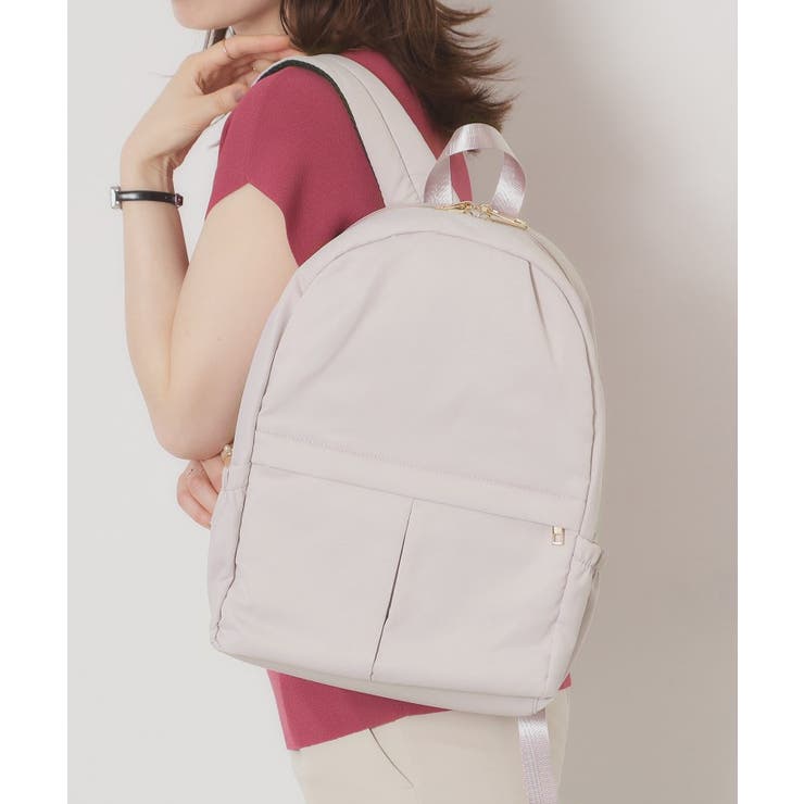 ピンク(071) | 【A4対応／9ポケット】ふんわり軽量リュック | ITS'DEMO