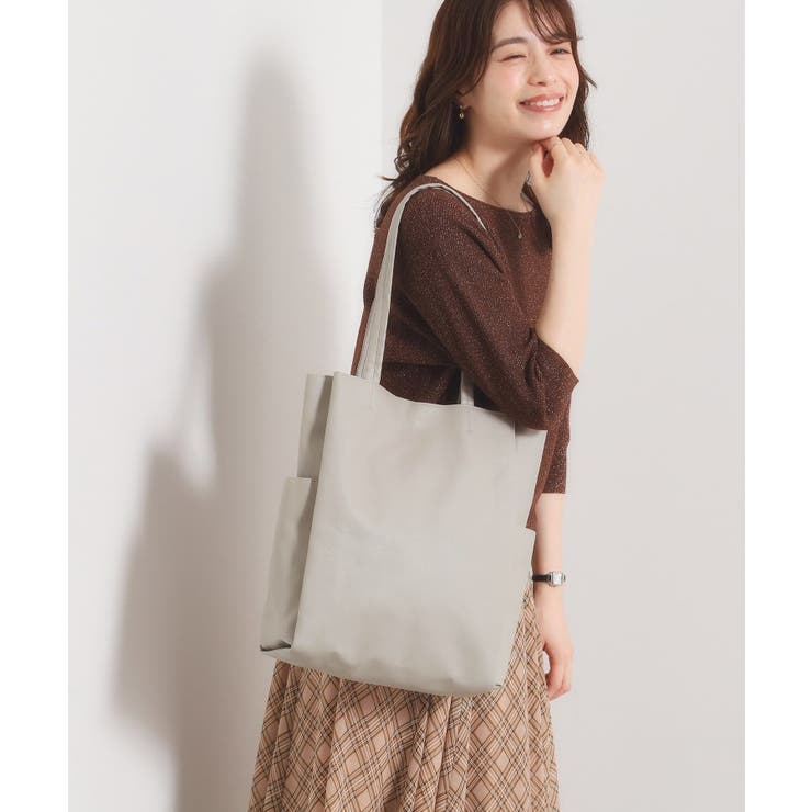 【A4対応／8色】収納上手になれるトート | ITS'DEMO | 詳細画像3 