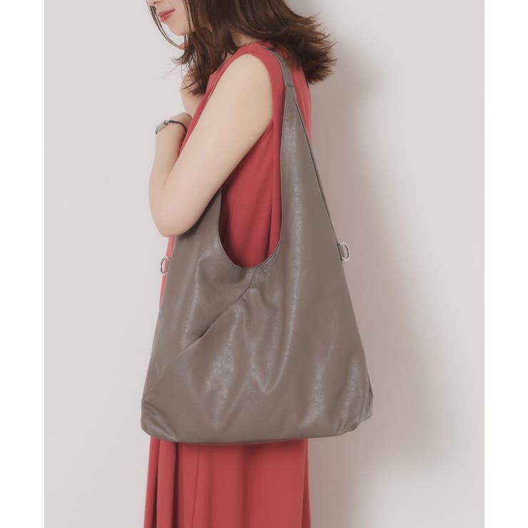 グレージュ(050) | 2WAYくりてトート | ITS'DEMO