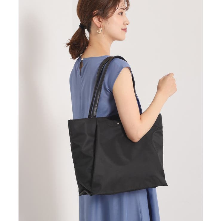 【12ポケット／PC対応】合皮コンビA4トート | ITS'DEMO | 詳細画像3 